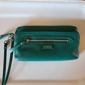 Coach Zippered Wallet or Wristlet